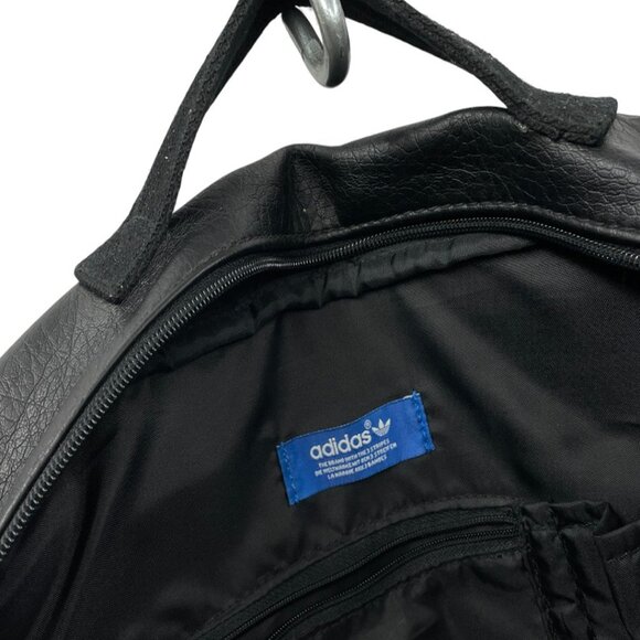 Adidas Vintage Cross Body Airliner Computer Double Compartment Shoe Logo Bag Y2K - Picture 8 of 13